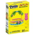 thumbnail image 6 of Brickcraft Peeps Easter Basket Pink & Yellow Brick Building Kit (89-Plastic Piece Set), Includes Two Cute Bunnies and Handle, Decoration for Easter Celebration, Gift for Kids, Brick Lovers, 6 of 7