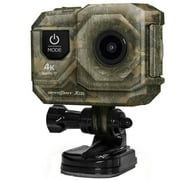 Spypoint XCEL 4K Hunt Action Camera Camo with 12MP Photo Resolution and 2-Inch LCD Screen