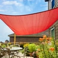 Artpuch 8'x 10' Rectangle Sun Shade Sail Canopy Sunshade Cover for Patio Outdoor Backyard Garden