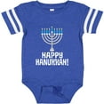 thumbnail image 3 of Inktastic Happy Hanukkah Menorah Boys or Girls Baby Bodysuit, 3 of 5