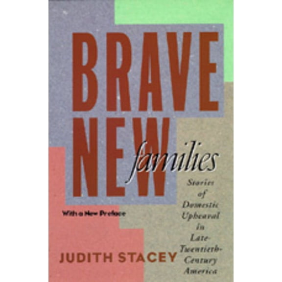 Brave New Families : Stories of Domestic Upheaval in Late-Twentieth-Century America (Edition 1) (Paperback)