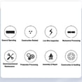 thumbnail image 3 of Guantes Aislados Para Electricista, Guantes De Trabajo Con Aislamiento Para Pantalla Táctil, Agarre Antideslizante, Finos Y Flexibles Para Trabajos Eléctricos, 3 of 7