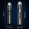 thumbnail image 3 of Venoro Electric Nose & Ear Hair Clipper - USB Rechargeable With LED Screen for Men Women, 3 of 13