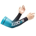thumbnail image 6 of Kripyery 1 Pair Arm Sleeves Super Soft Wear-Resistant Ice Silk Cycling Sunscreen Sleeves Arm Covering for Outdoor, 6 of 8