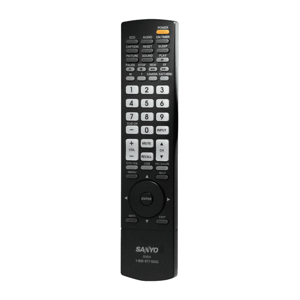Genuine New Sanyo Remote GXEA GXEB for Sanyo TV DP37840 DP42840 DP46840