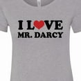 thumbnail image 4 of Inktastic I Love Mr Darcy Women's T-Shirt, 4 of 5