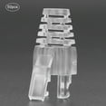 thumbnail image 4 of Cable , PC Material RJ45 Connector Cover RJ45 Connector Accessory, Durable Sturdy For CAT5e / CAT6 Line 6.5mm Aperture, 4 of 8