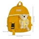 thumbnail image 3 of Bolsa Mochila para niños pequeños Cute Bear Fashion Kids School Bag para deportes al aire libre (amarillo) Sywqhk Para Estrenar, 3 of 9