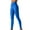 Blue, variant on Hvyesh High Waisted Leggings for Women Solid Soft Yoga Pants Lightweight Athletic Tummy Control Pants for Running Cycling Workout