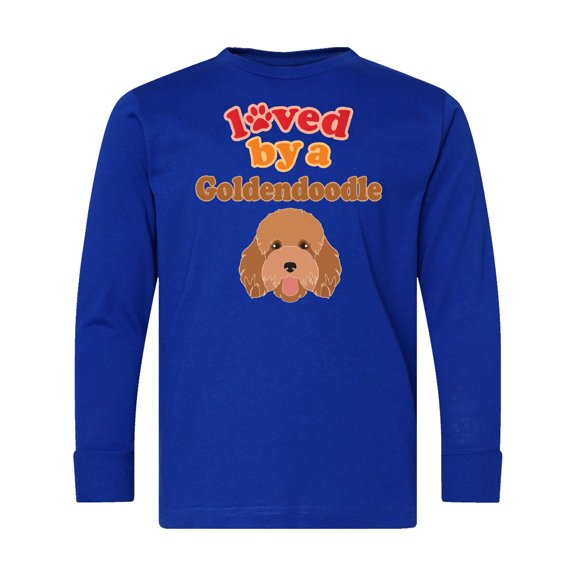 Inktastic Goldendoodle Dog Quote Long Sleeve Youth T-Shirt