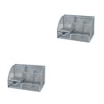 thumbnail image 2 of Organizador de escritorio sweethay Multi Grid Antideslizante Lavable Plata 2Conjunto, 2 of 6