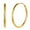 20mm, variant on Gold Plated 50mm Large Hoop Earrings for Women Sterling Silver Hypoallergenic Trendy Design Shiny Ear Hoops