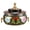 Black, variant on Copper Hot Pot Charcoal Chinese Soup Cooker Outdoor Hot Pot with Lid Split Design Easy to Clean Copper Soup Cookware for Kitchen Catering Parties Hotels Dining