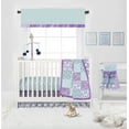 thumbnail image 3 of Musical Baby Crib Mobile, Paisley Lilac/Aqua/Purple, 3 of 8