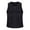 Black, variant on Mens Tops Clearance Men's Sauna Vest Sweat Waist Trainer Zipper Tank Top Corset Compression Body Shaper Weight Loss Workout Gym Sweat Shirt