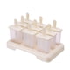 thumbnail image 1 of Paquete de 9 moldes para paletas de helado, modelo de caja de hielo, bandeja para cubitos de hielo con división vertical, 1 of 6