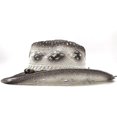 thumbnail image 2 of Women Straw Hollow Western Cowboy Hat, 2 of 4