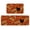 Cat, variant on Sm:)e Pumpkins Hello Fall Kitchen Mats 2 Set 17 x 29 and 17 x 47 Inch, Orange