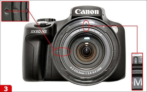 Adaptador 67mm para Canon PowerShot sx1 sx10 sx20 sx30 sx40 sx50 sx60 sx520 sx530