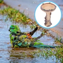 Soimiss bird baths for outdoor Bird Bath Resin Multi 1Pcs