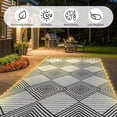 thumbnail image 4 of Alfombra de exterior DiiKoo, 244 x 305 cm, impermeable, LED, plegable, 4 of 6