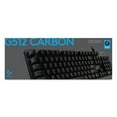 thumbnail image 4 of Logitech G512 Lightsync RGB Mechanical Gaming Keyboard 920009342, 4 of 6