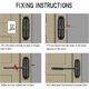 thumbnail image 3 of Safety Spring Door Closer, Adjustable Closing Door Hinge, Converts Hinged Doors to Self-Closing Doors - Black, 3 of 5