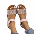 thumbnail image 4 of Zapatos de punta abierta para mujer Sandalias cómodas Sandalias de playa cómodas e informales Wmkox8yii nm4511, 4 of 4