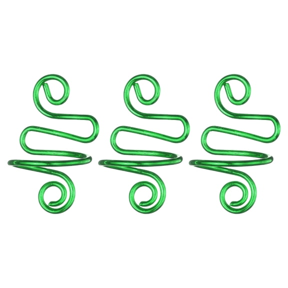 Uxcell 3Pcs Crochet Ring Adjustable Crochet Tension for Knitting Supplies Green