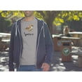 thumbnail image 2 of Sparrow T-Shirt Gift for Souvenir, Traveler, Bird Lovers, Youth, Men and Women Athletic Heather, 2 of 8