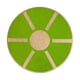 thumbnail image 2 of Tabla de equilibrio de madera, entrenador de equilibrio, entrenamiento de yoga, equipo de fitness portátil Verde, 2 of 8