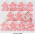 11 Pack Cookie Molds Gingerbreads Man Cookie Cutters Christmas Biscuits
