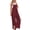 J-682 Burgundy Wine, variant on Mustard Yellow Ladies Casual Bib Pants Trousers Pants Rompers for Juniors Faux Linen Straight Leg Plain Long Leg Fall Summer Bib Pants 2025 Clothes Country Concert XL