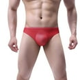 thumbnail image 5 of B91xZ Underwear Men Breathable Comfortable Trunks,Red XXL, 5 of 5