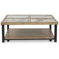 thumbnail image 4 of Signature Design by Ashley Furniture Montia  Gray & Off White Coffee Table, 4 of 9