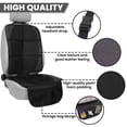 thumbnail image 2 of Protector de asiento de coche RUNETI impermeable y antideslizante, paquete de 2, 2 of 6