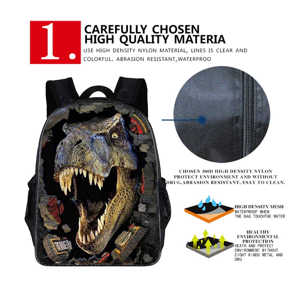 Cool Kids Dino Backpack For Fun School Time - Inspire Uplift