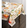 thumbnail image 2 of Maison d' Hermine Potiron 100% Cotton Tablecloth for Kitchen Dining Tabletop Decoration Parties Weddings (Rectangle, 60 Inch by 108 Inch)., 2 of 3