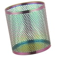 thumbnail image 4 of Cubo de basura de acero inoxidable Soledad gran capacidad malla resistente multicolor, 4 of 10