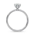 thumbnail image 4 of IGI Certified Lab Grown Diamond Solitaire Engagement Rings For Women, Center 9x6mm Oval Cut 4-Prong Anniversary Wedding Ring In 14K Solid White Gold F-G, VS-SI Quality (1.20 Cttw) Ring Size-8.5, 4 of 6