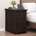 thumbnail image 4 of PLAMLE End Table with 3 Drawers for Living Room,Nightstand Sofa Side Table with Charging Station,End Table., 4 of 8
