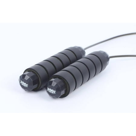 Jump Rope, Tangle-Free Rapid Speed Jumping Rope | Adjustable Steel Cable with Ball Bearings for Fitness, Cardio Workout, Men, Women & Kids | Home Gym Exercise Equipment