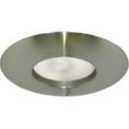 thumbnail image 1 of 6 in. Recessed Lighting Wide Ring Trim, Satin Nickel Finish, 1 of 1