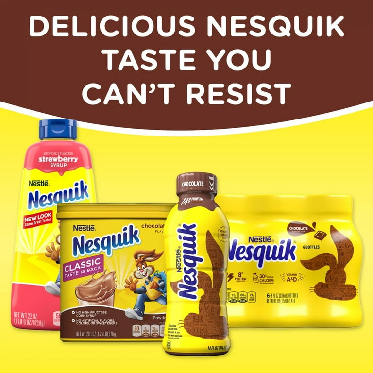 Nesquik Chocolate Powder, Chocolate Drink Mixes