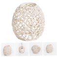 thumbnail image 3 of Minkissy Handwoven White Cotton Rope Lampshade Replacement for Pendant Ceiling Light Fixtures, 3 of 6