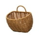 thumbnail image 5 of Cesta de almacenamiento para puerta de baño, cesta de pared trasera, organizador de frutas, y artículos diversos, tejida para colgar en la cocina L, 5 of 8