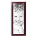 thumbnail image 2 of ArtToFrames 10" x 27" Cherry Picture Frame, 10x27 inch Red MDF Poster Frame (WOM-4333), 3 Pack, 2 of 8