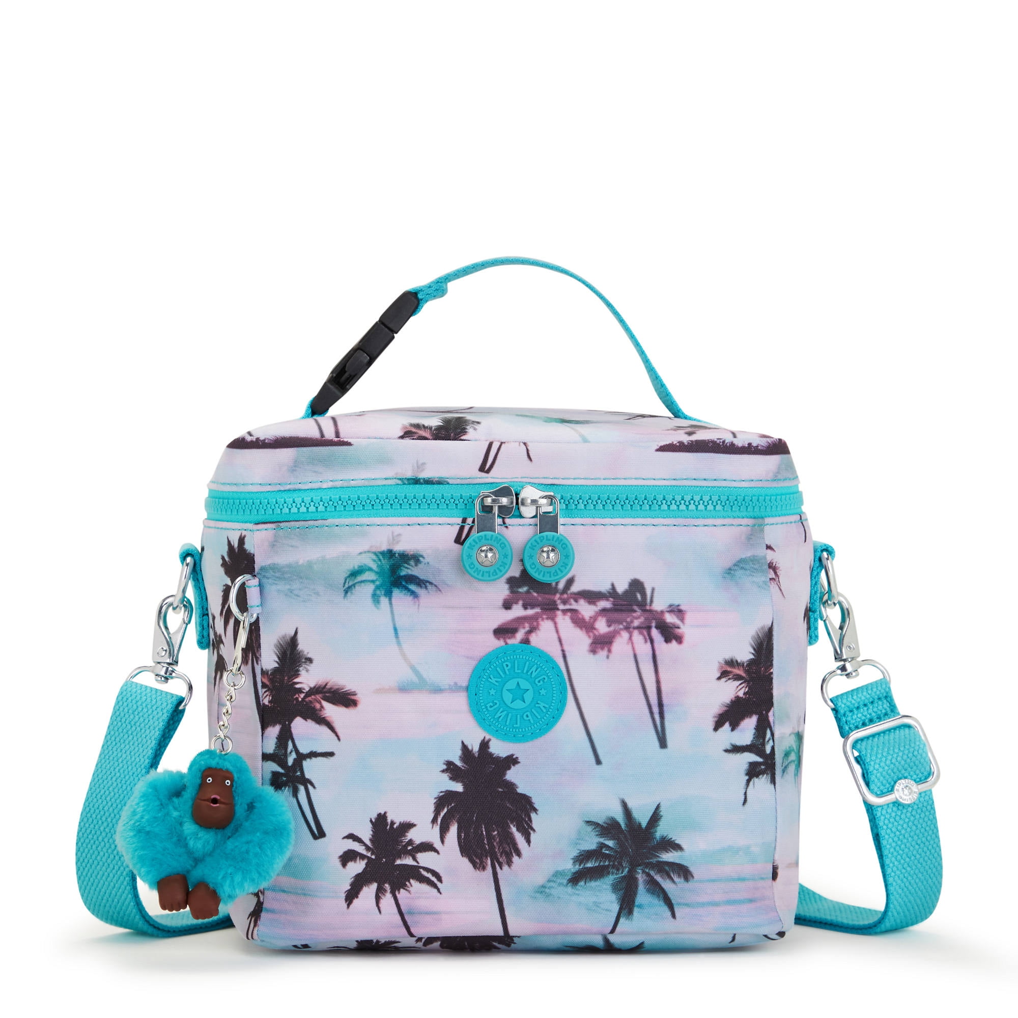 Kipling Graham Printed Insulated Lunch Bag for School