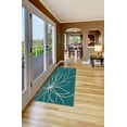 thumbnail image 5 of Garland Rug Grand Floral Teal/Ivory Indoor Runner Rug, 2' x 5', 5 of 5