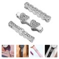 thumbnail image 2 of Miangastore 3 Pcs Replacement Watch Strap Silver Alloy Decorative Ring for Daily Use, 2 of 8